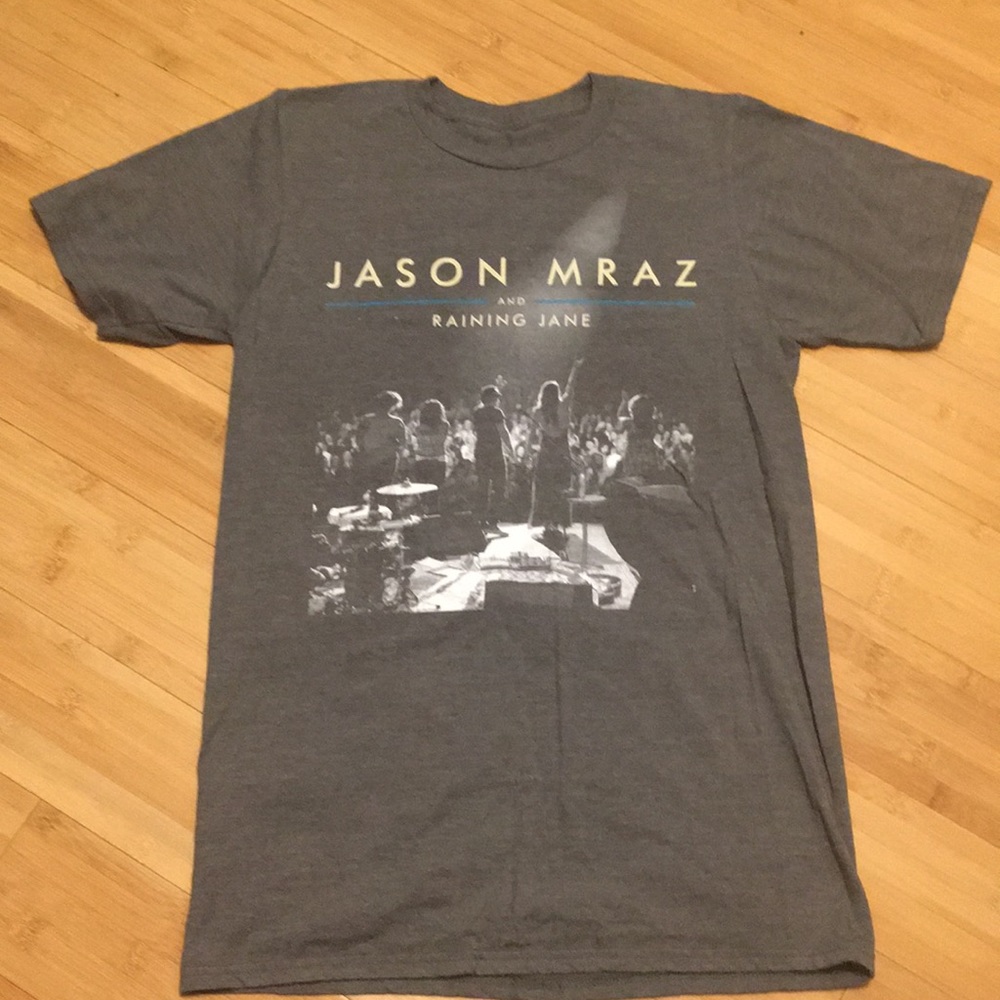 Jason Mraz Bella Canvas brand concert tshirt.